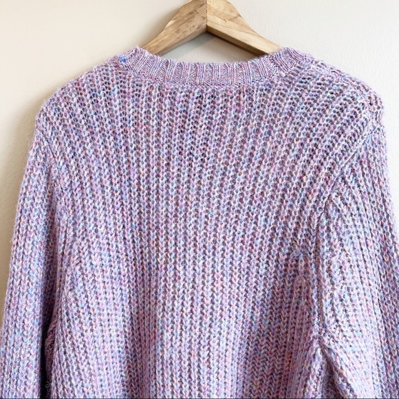 NWT TORRID lilac rainbow lurex open front cardigan size 2X MSRP $66 - Picture 6 of 11